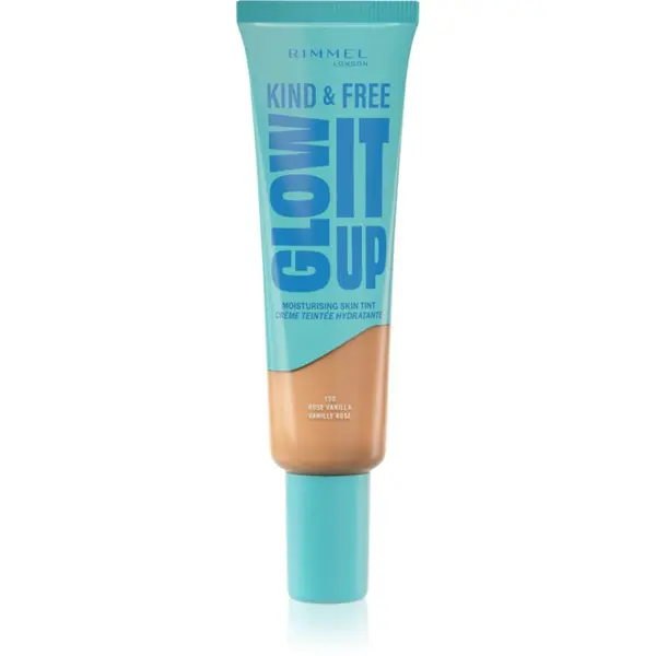 Rimmel Rimmel Kind & Free Glow It Up blagi hidratantni make-up nijansa 150 Rose Vanilla 30 ml
