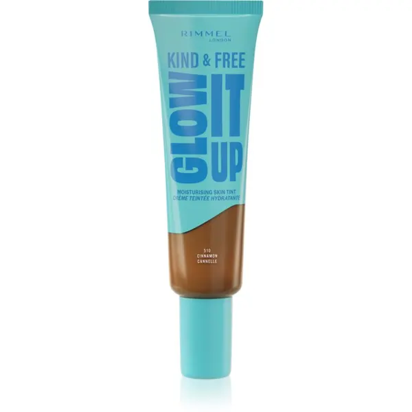 Rimmel Rimmel Kind & Free Glow It Up blagi hidratantni make-up nijansa 510 Cinnamon 30 ml