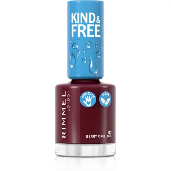 Rimmel Rimmel Kind & Free lak za nokte nijansa 157 Berry Opulence 8 ml