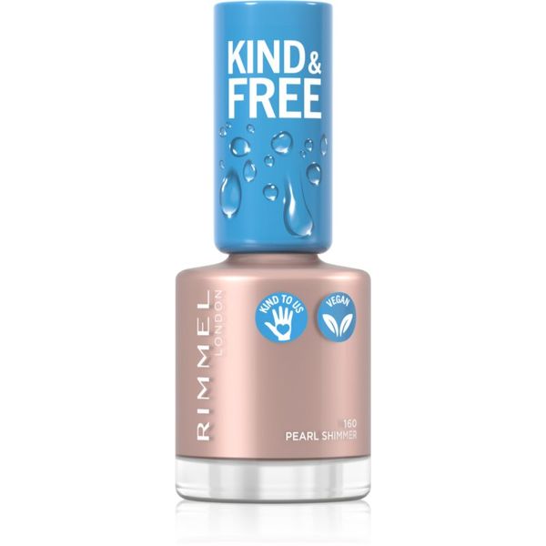 Rimmel Rimmel Kind & Free lak za nokte nijansa 160 Pearl Shimmer 8 ml