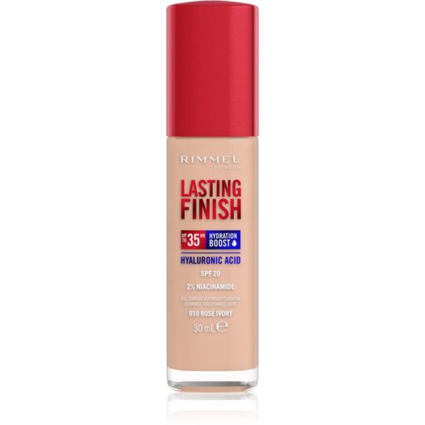 Rimmel Rimmel Lasting Finish 35H Hydration Boost hidratantni puder SPF 20 nijansa 010 Rose Ivory 30 ml