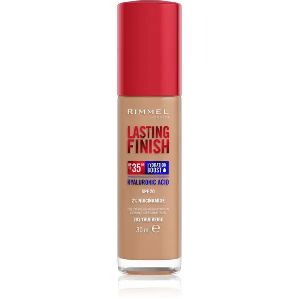 Rimmel Rimmel Lasting Finish 35H Hydration Boost hidratantni puder SPF 20 nijansa 203 True Beige 30 ml