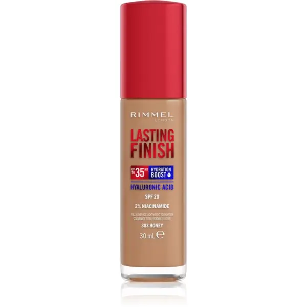 Rimmel Rimmel Lasting Finish 35H Hydration Boost hidratantni puder SPF 20 nijansa 303 Honey 30 ml