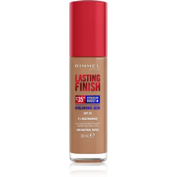 Rimmel Rimmel Lasting Finish 35H Hydration Boost hidratantni puder SPF 20 nijansa 400 Natural Beige 30 ml