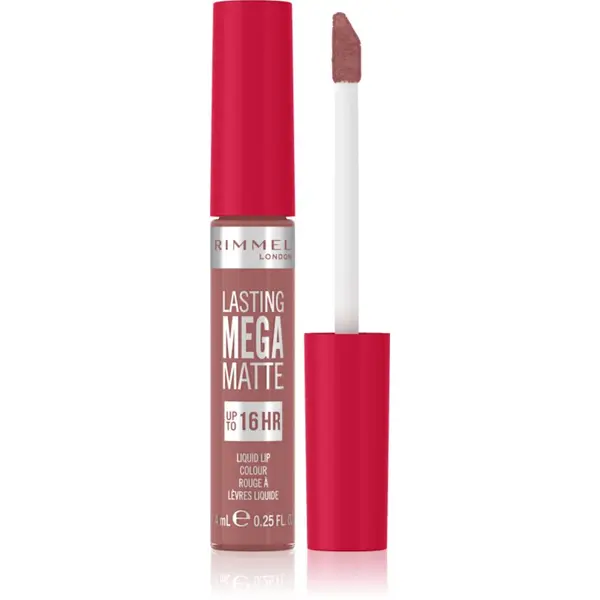 Rimmel Rimmel Lasting Mega Matte lagani tekući mat ruž za usne 16 h nijansa Blush 7,4 ml