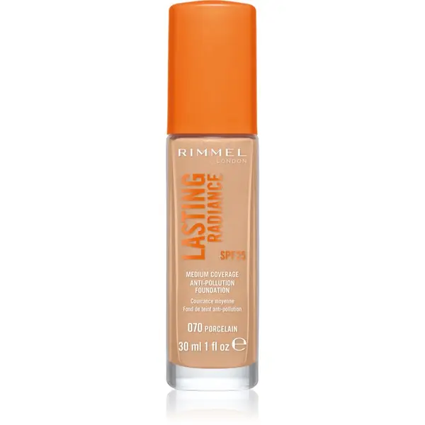 Rimmel Rimmel Lasting Radiance posvjetljujući puder SPF 25 nijansa 070 Porcelain 30 ml