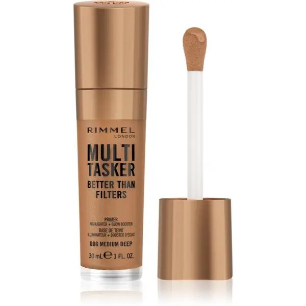 Rimmel Rimmel Multi-Tasker Better Than Filters posvjetljujući primer za ujednačavanje tena lica nijansa 006 Medium Deep 30 ml