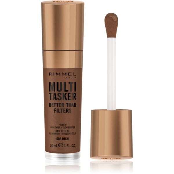 Rimmel Rimmel Multi-Tasker Better Than Filters posvjetljujući primer za ujednačavanje tena lica nijansa 008 Rich 30 ml