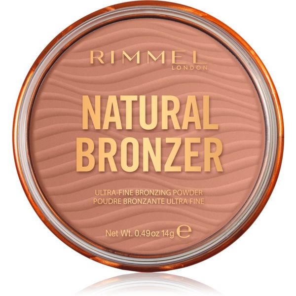 Rimmel Rimmel Natural Bronzer bronzer u kamenu nijansa 001 Sunlight 14 g