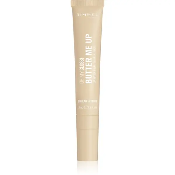 Rimmel Rimmel Oh My Gloss! Butter Me Up hidratantni balzam za usne nijansa 000 Vanilla Frost 15 ml