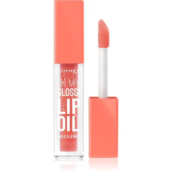 Rimmel Rimmel Oh My Gloss! Lip Oil ulje za usne s hidratantnim učinkom nijansa 002 Peachy Coral 4.5 ml