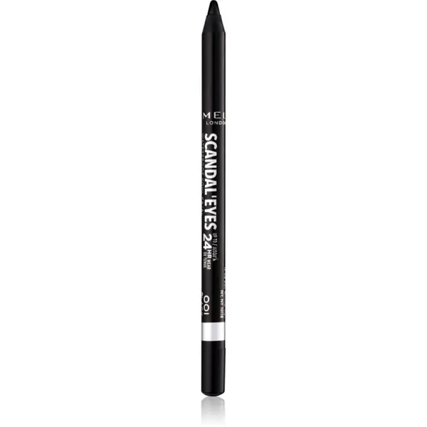 Rimmel Rimmel Scandal'Eyes Khôl Kajal vodootporna olovka za oči nijansa 001 Black 1.3 g