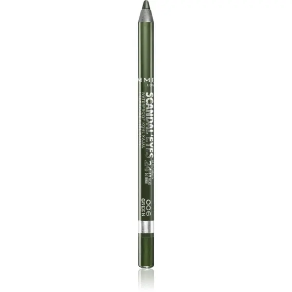 Rimmel Rimmel Scandal'Eyes Khôl Kajal vodootporna olovka za oči nijansa 006 Green 1.3 g