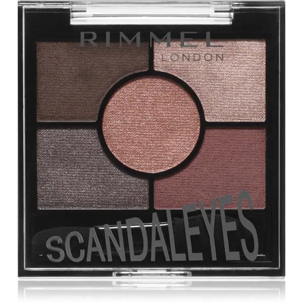 Rimmel Rimmel ScandalEyes paleta sjenila za oči nijansa 003 Rose Quartz 3.8 g