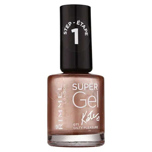 Rimmel Rimmel Super Gel By Kate gel lak za nokte bez korištenja UV/LED lampe nijansa 071 Gilty Pleasure 12 ml