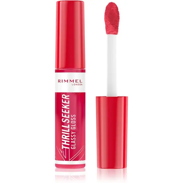 Rimmel Rimmel Thrill Seeker Glassy Gloss sjajilo za usne za veći volumen nijansa 350 Pink to the Berry 10 ml
