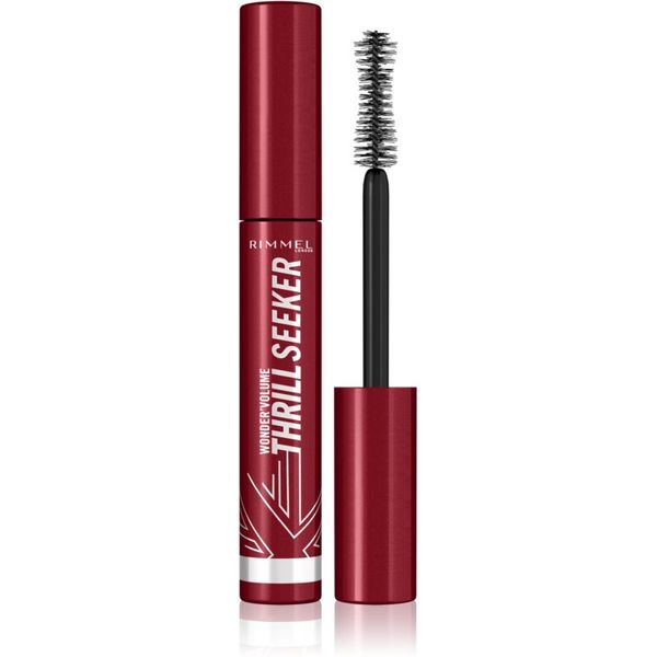 Rimmel Rimmel WonderVolume Thrill Seeker maskara za volumen i uvijanje trepavica nijansa Extreme Black 8 ml