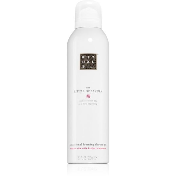 Rituals Rituals The Ritual Of Sakura pjena za tuširanje Rice Milk & Cherry Blossom 200 ml