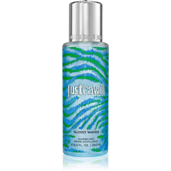 Roberto Cavalli Roberto Cavalli Just Cavalli Glossy Waves posvjetljujuća magla za tijelo za žene 250 ml