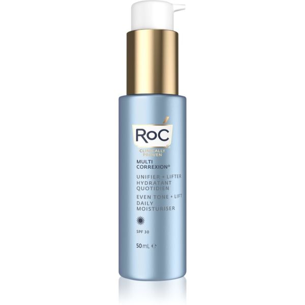 RoC RoC Multi Correxion Even Tone + Lift učvršćujuća dnevna krema za ujednačenu boju tena SPF 30 50 ml
