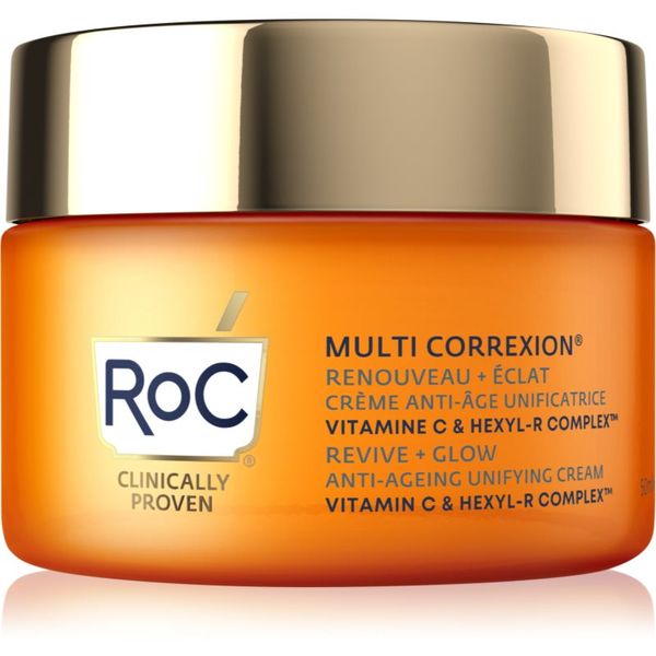RoC RoC Multi Correxion Revive + Glow anti-age krema za posvjetljivanje s vitaminom C 50 ml