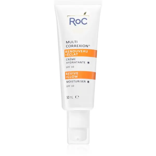 RoC RoC Multi Correxion Revive + Glow Moisturiser hranjiva hidratantna krema s vitaminom C SPF 30 50 ml