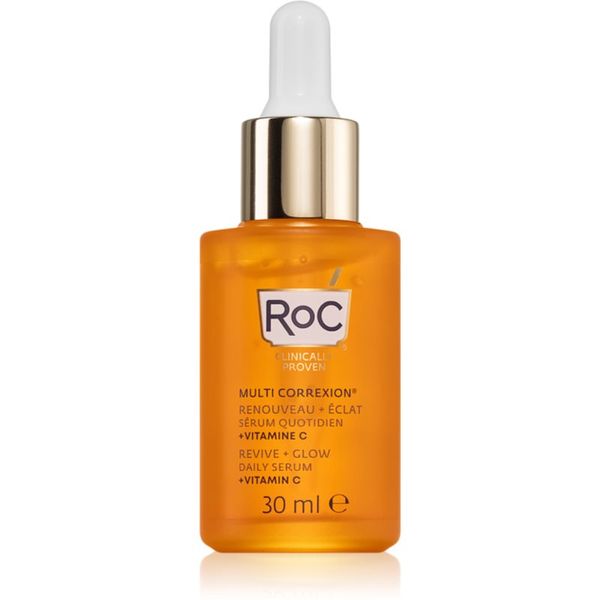 RoC RoC Multi Correxion Revive + Glow posvjetljujući serum s vitaminom C za lice i vrat 30 ml