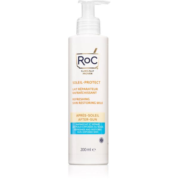 RoC RoC Soleil Protect Refreshing Skin Restoring Milk umirujuća krema poslije sunčanja 200 ml