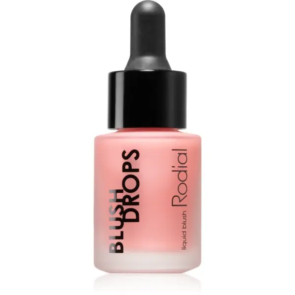 Rodial Rodial Blush Drops tekuće rumenilo i sjajilo za usne daje hidrataciju i sjaj nijansa Frosted Pink 15 ml