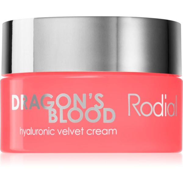 Rodial Rodial Dragon's Blood Hyaluronic Velvet Cream hidratantna krema za lice s hijaluronskom kiselinom 10 ml