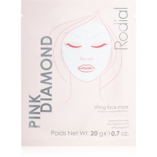 Rodial Rodial Pink Diamond Lifting Face Mask lifting sheet maska za lice 1 kom