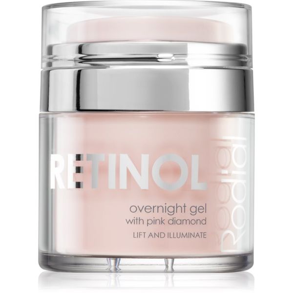 Rodial Rodial Retinol Overnight Gel noćna gel krema za hidrataciju i zaglađivanje lica s retinolom 50 ml