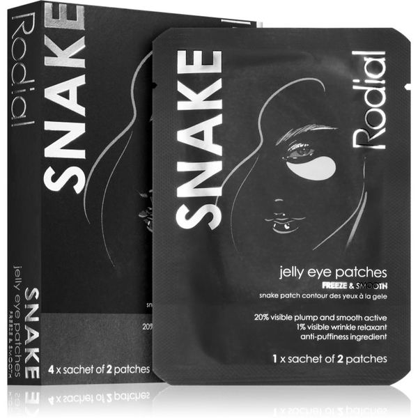 Rodial Rodial Snake Jelly Eye Patches hidrogel maska za područje oko očiju 4x2 kom