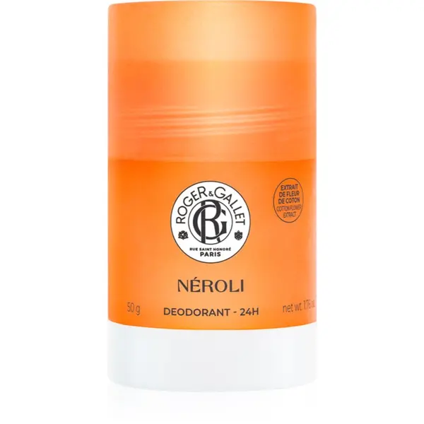 Roger & Gallet Roger & Gallet Néroli čvrsti dezodorans bez aluminijskih soli s 24-satnom zaštitom uniseks 50 g