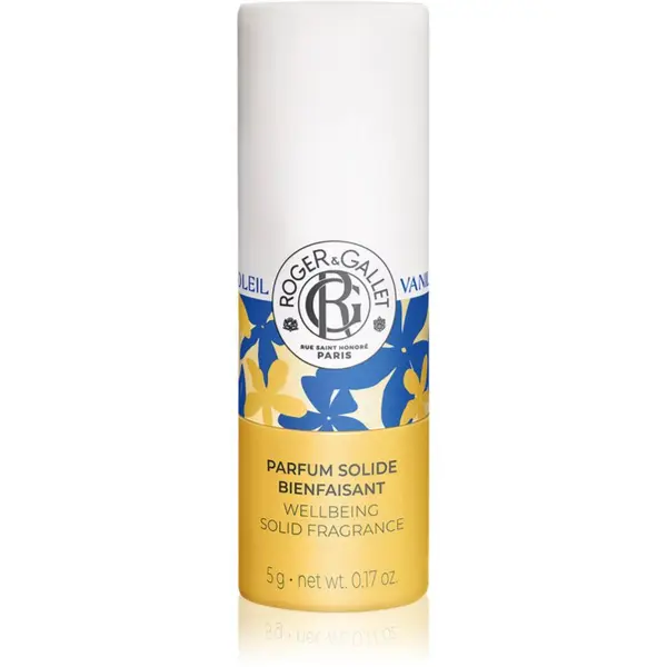 Roger & Gallet Roger & Gallet Vanille Soleil Wellbeing Solid Fragrance čvrsti parfem za žene 5 g