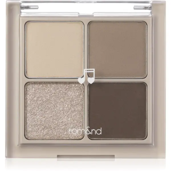 rom&nd rom&nd Better Than Eyes paleta sjenila za oči nijansa #02 Dry Buckwheat flower 6.5 g