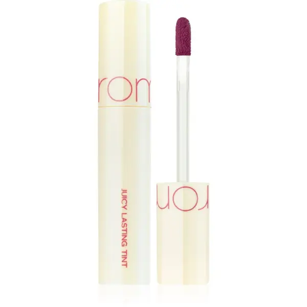 rom&nd rom&nd Juicy Lasting sjajilo za usne s visokom púigmentacijom nijansa 28 Bare Fig 5.5 g