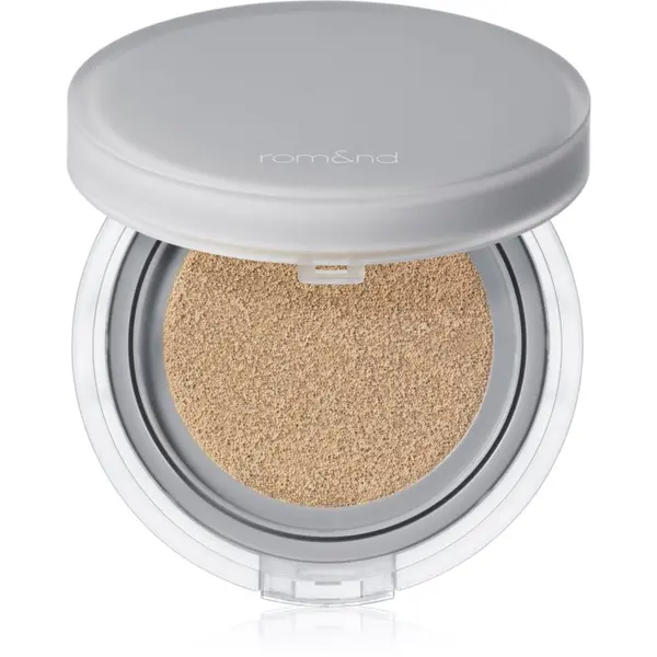rom&nd rom&nd Nu Zero Cushion lagani zaštitni puder u spužvici za sjaj lica nijansa 04 Beige 23 15 g
