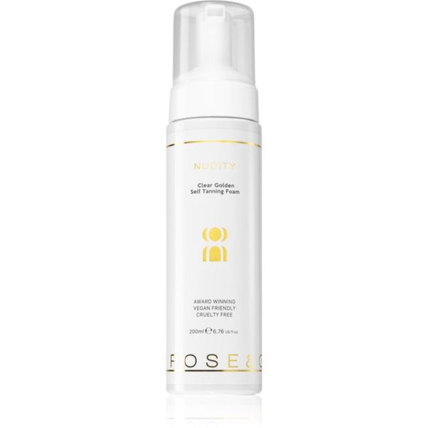 Rose & Caramel Rose & Caramel Nudity prozirna pjena za samotamnjenje 200 ml