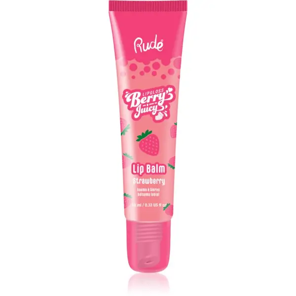 Rude Cosmetics Rude Cosmetics Berry Juicy hidratantni balzam za usne nijansa Strawberry 10 ml