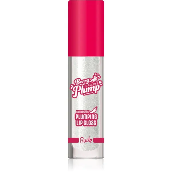 Rude Cosmetics Rude Cosmetics Berry Plump hidratantno sjajilo za usne za volumen nijansa Pearl 4 g