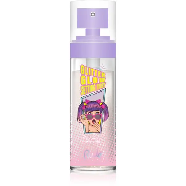 Rude Cosmetics Rude Cosmetics Glitter Glow sprej za fiksiranje šminke sa šljokicama 60 ml