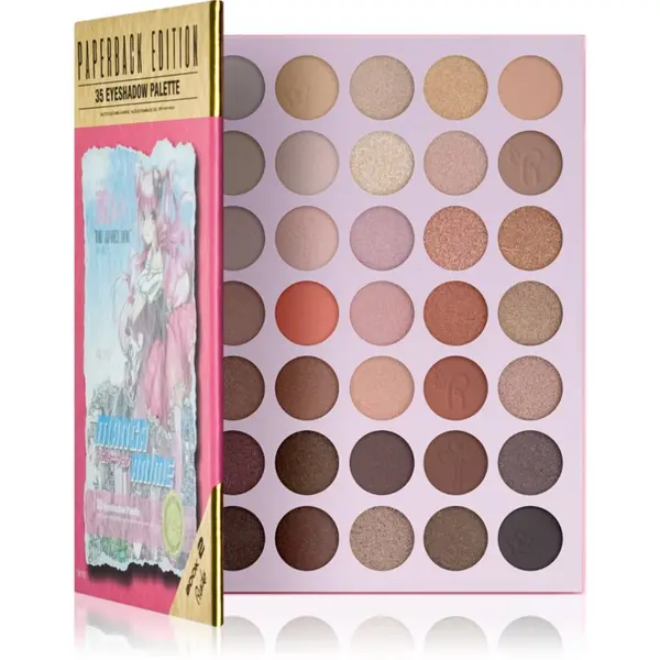 Rude Cosmetics Rude Cosmetics Manga Anime Palette Paperback Edition paleta sjenila za oči 21 g