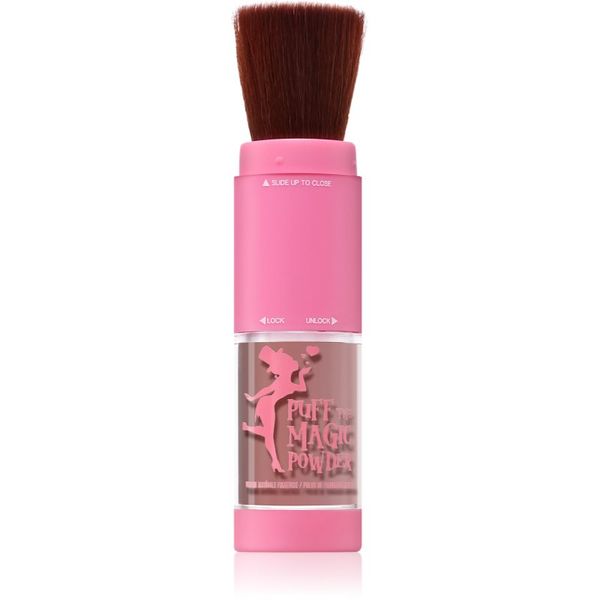 Rude Cosmetics Rude Cosmetics Puff The Magic Powder Watermelon puder za učvršćivanje nijansa Tender Rose 6.5 g