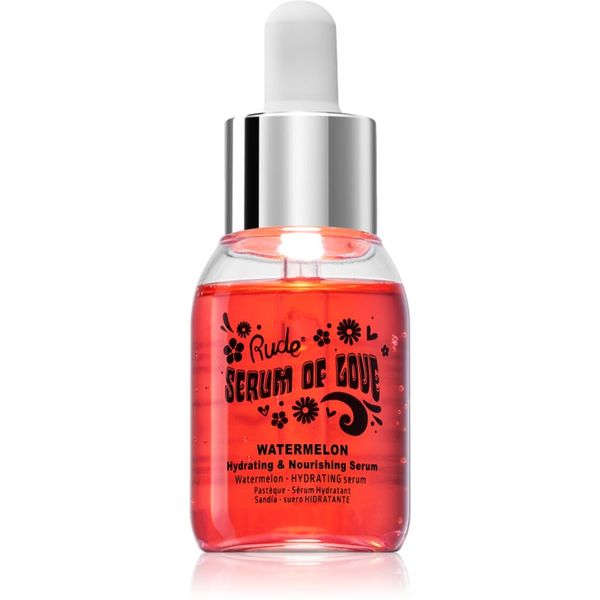 Rude Cosmetics Rude Cosmetics Serum of Love Watermelon hranjivi i hidratantni serum 30 ml