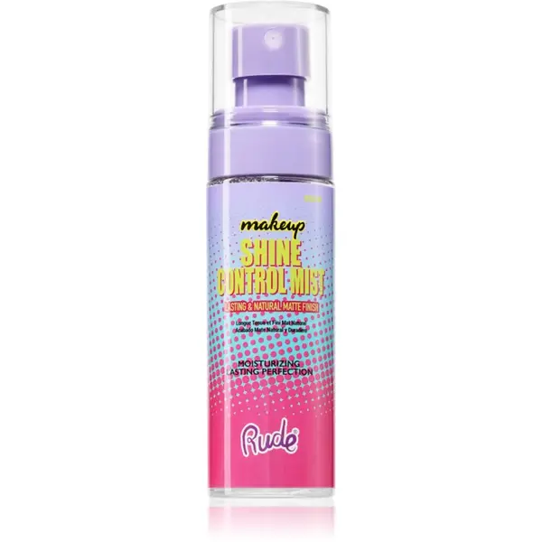 Rude Cosmetics Rude Cosmetics Shine Control Mist učvršćujući sprej za kontrolu sjaja 60 ml