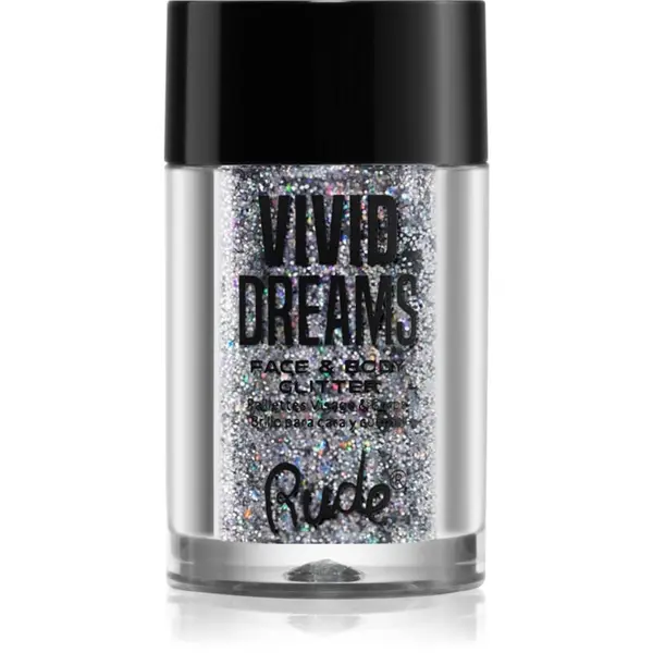 Rude Cosmetics Rude Cosmetics Vivid Dreams šljokice za lice i tijelo nijansa Dreamscape 2.7 g