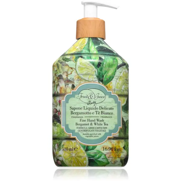 Rudy - Le Maioliche Rudy - Le Maioliche Bergamot & White Tea Fine tekući sapun 500 ml