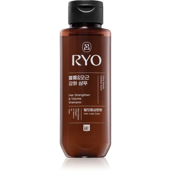 RYO RYO Hair Strengthen & Volume Shampoo šampon za njegu i jačanje kose za volumen kose 180 ml