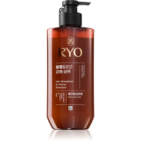 RYO RYO Hair Strengthen & Volume Shampoo šampon za njegu i jačanje kose za volumen kose 480 ml